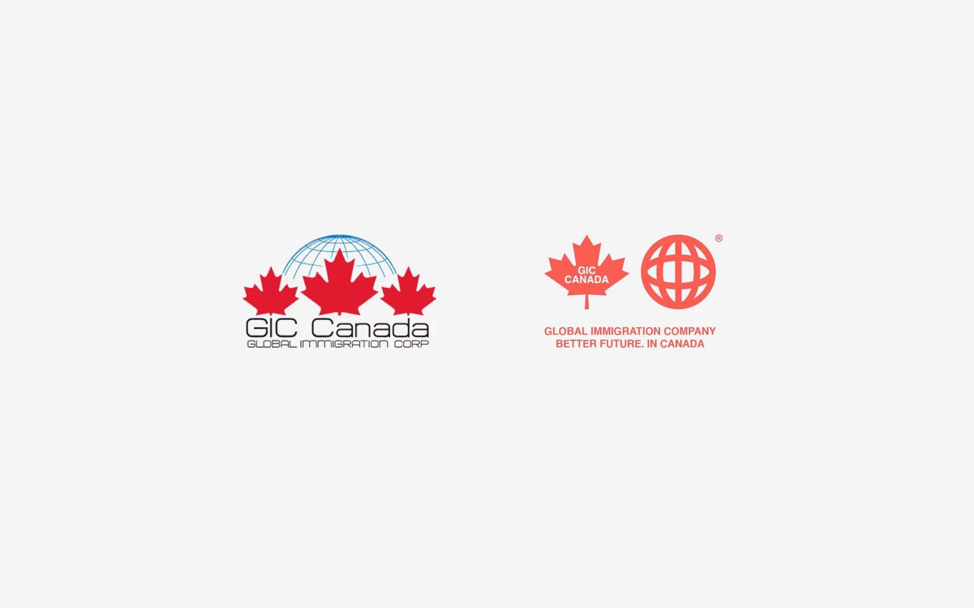 Comparison of the previous and updated GIC CANADA symbols