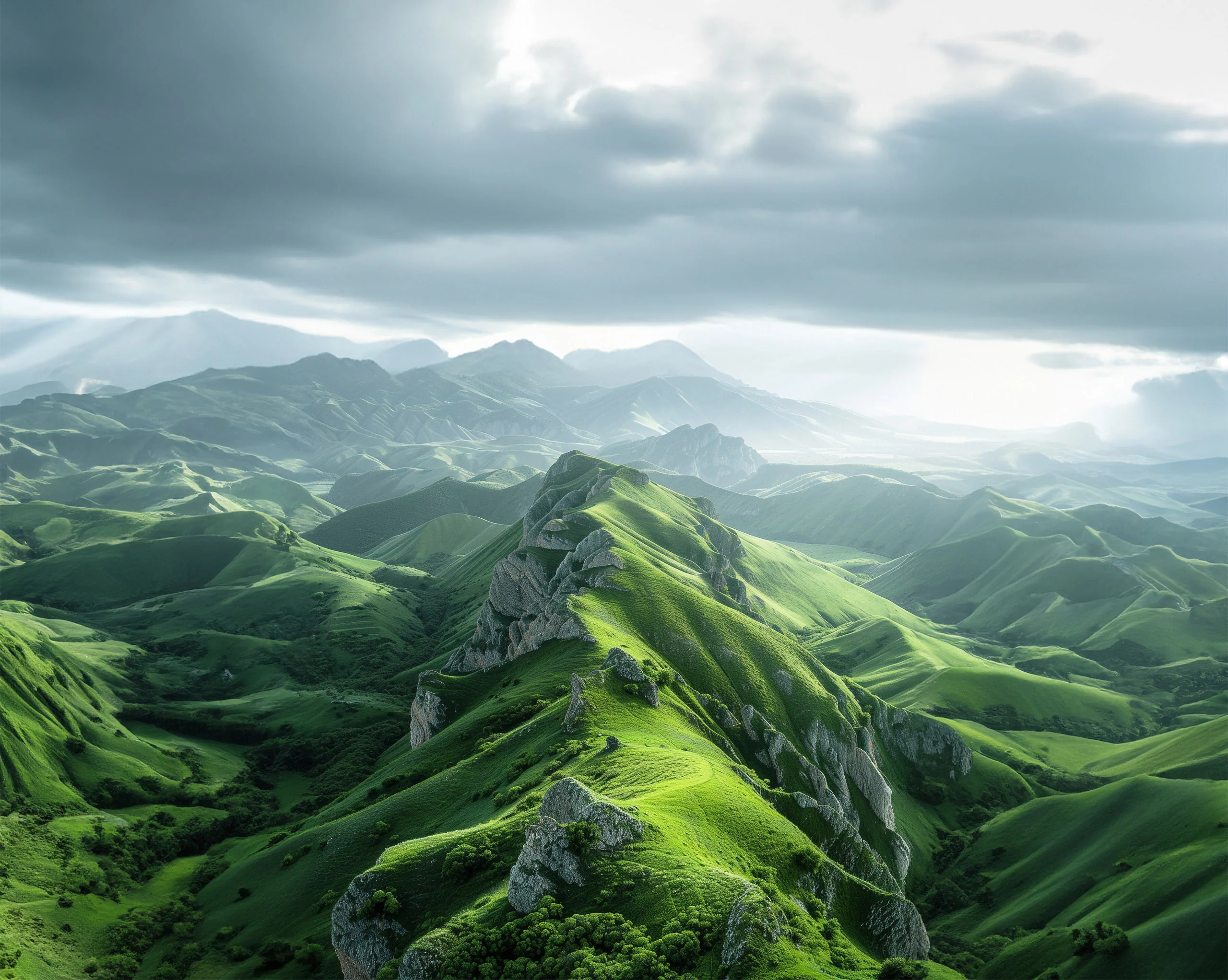 Mountain landscape from the MIS project's visual materials