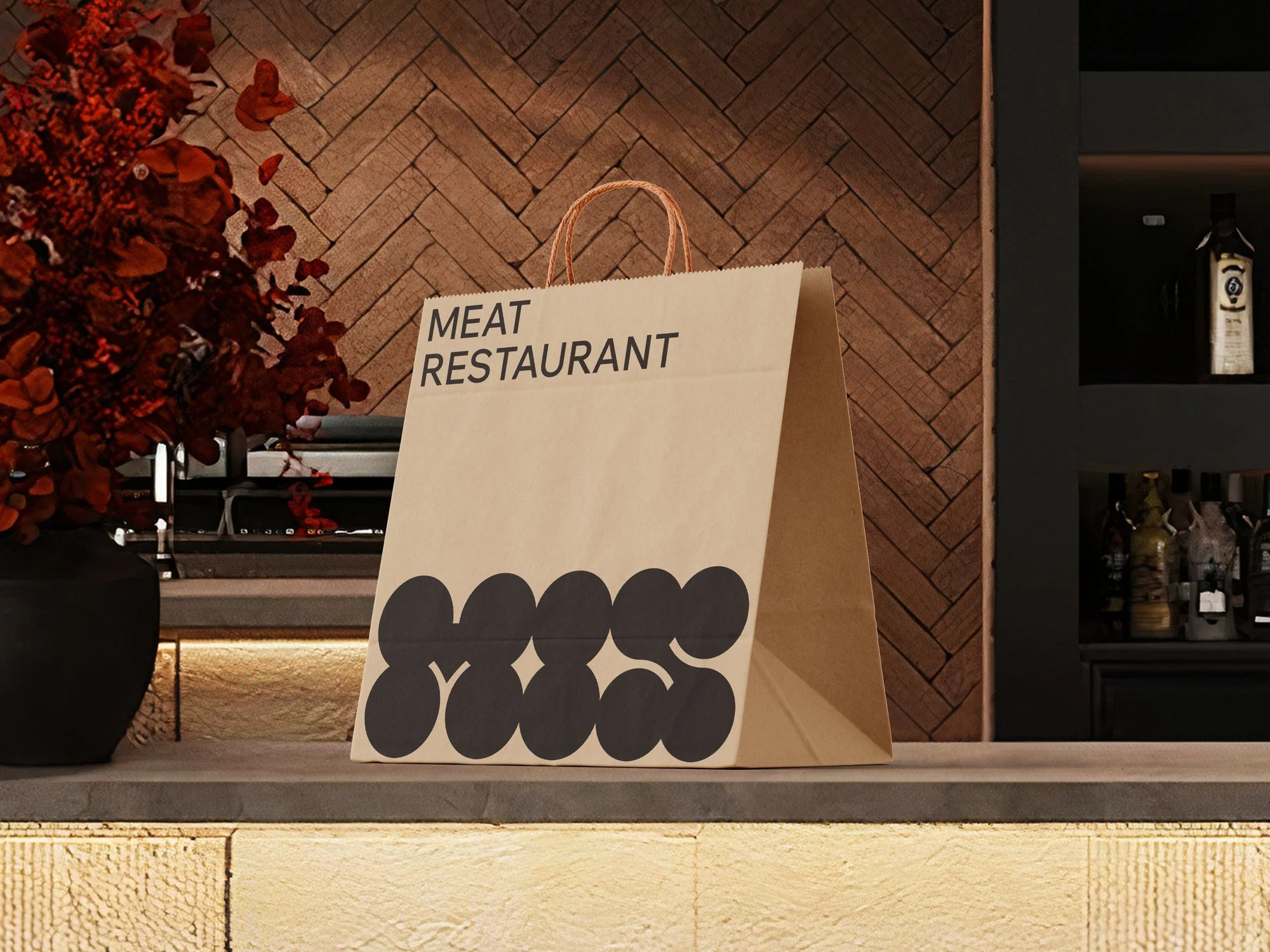 Visualization of an MIS branded bag