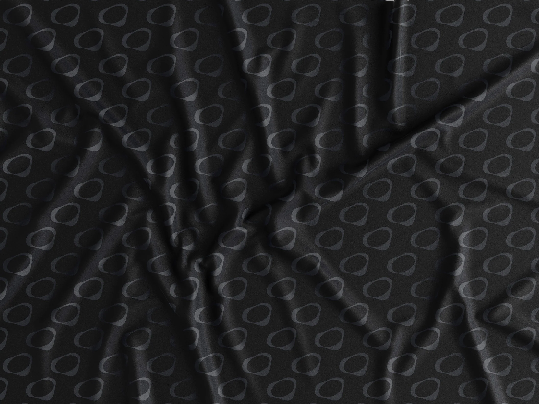 ORBIT360 brand pattern on fabric