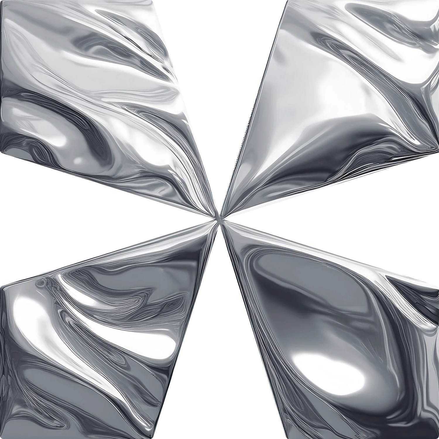 Silver dimensional ORTOZENIX symbol