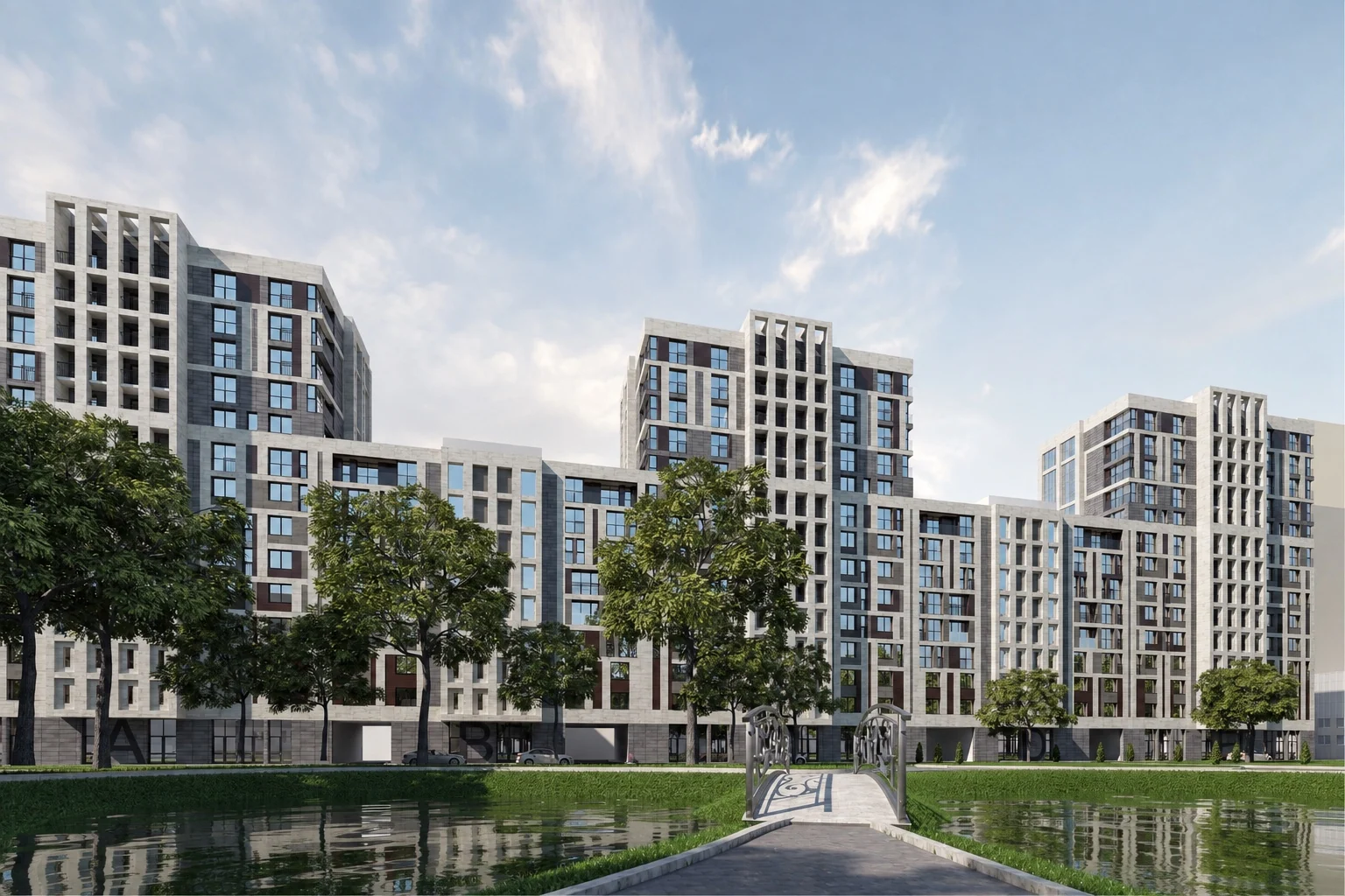 330-apartment residential complex design