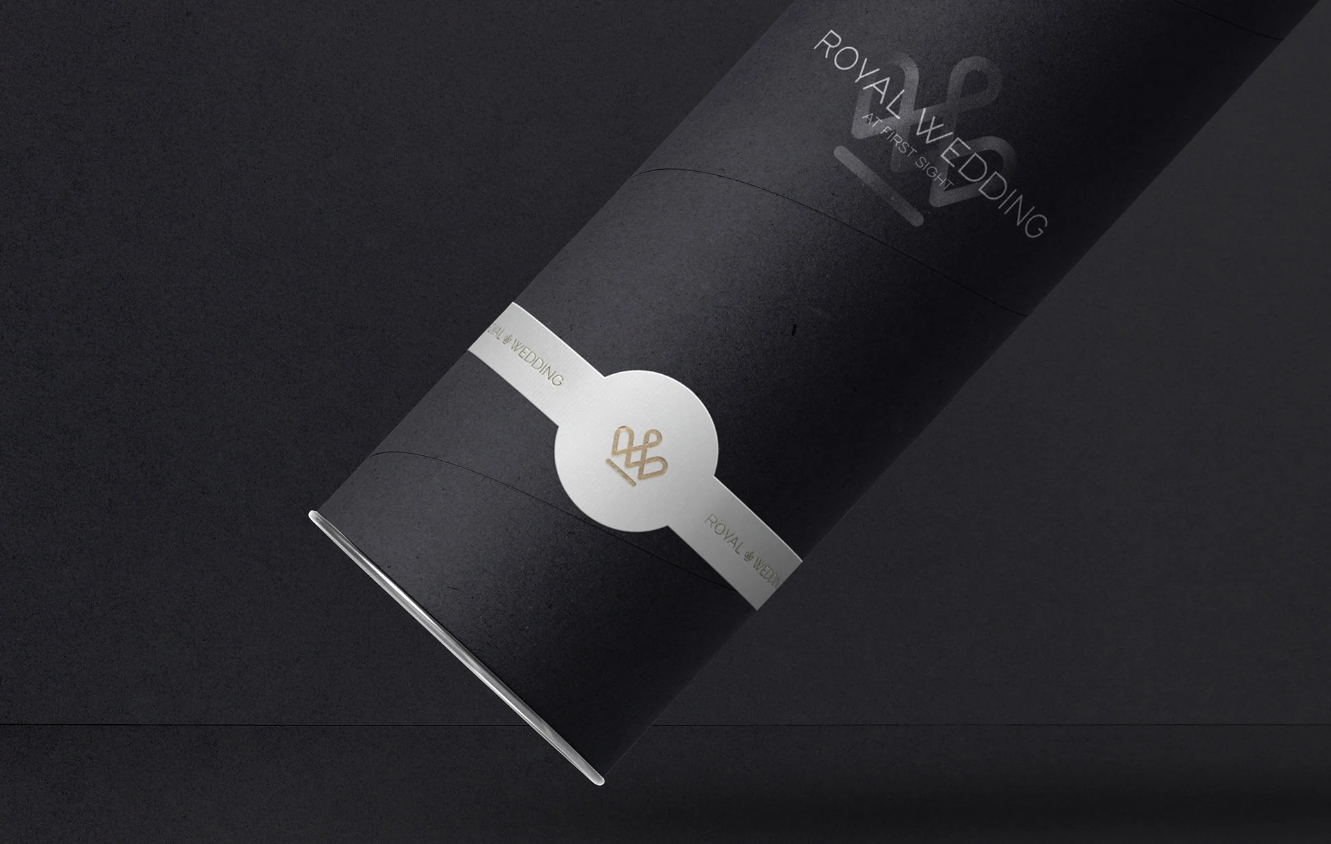 Royal Wedding candle tube
