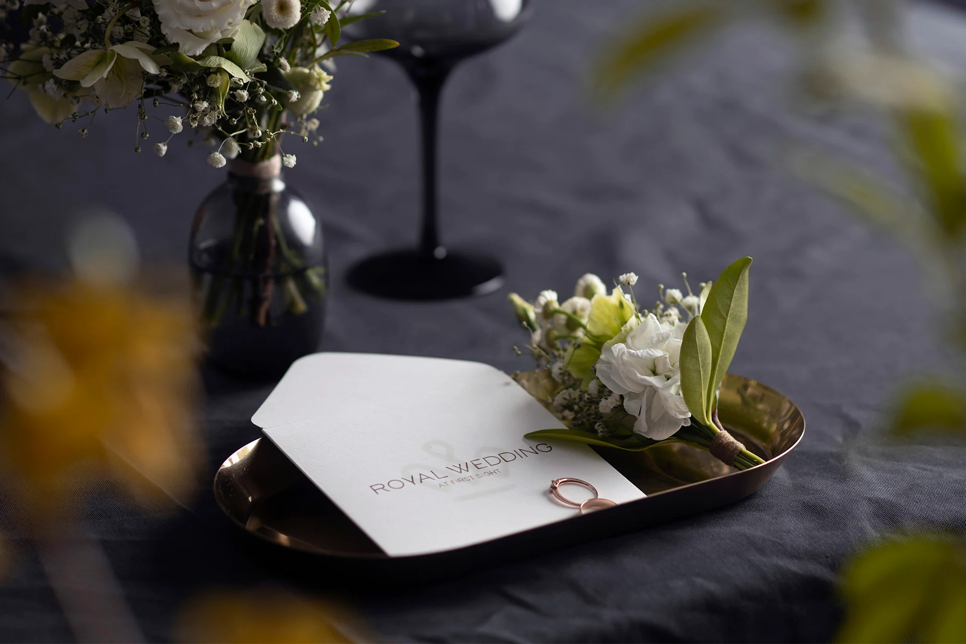Royal Wedding branded table setting