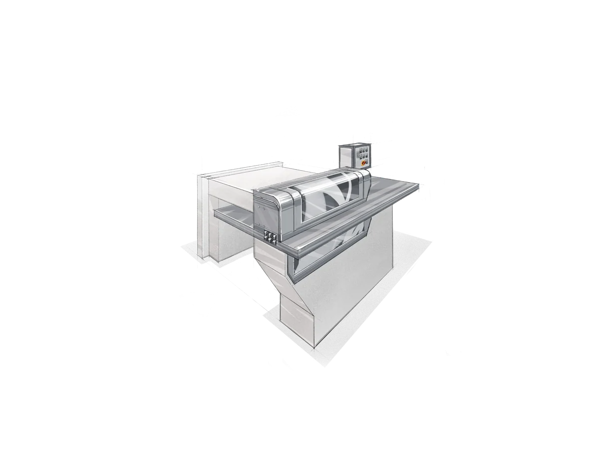 Edge gluing machine