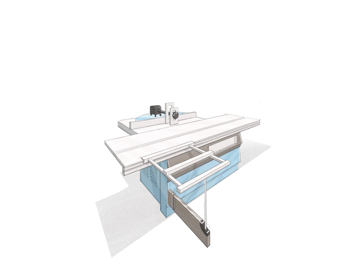 Tilting-spindle shaper