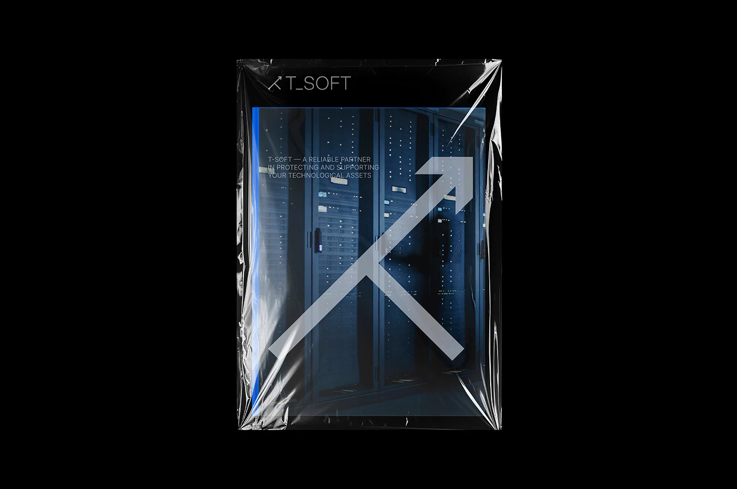 Server rack in a T-SOFT packaging concept