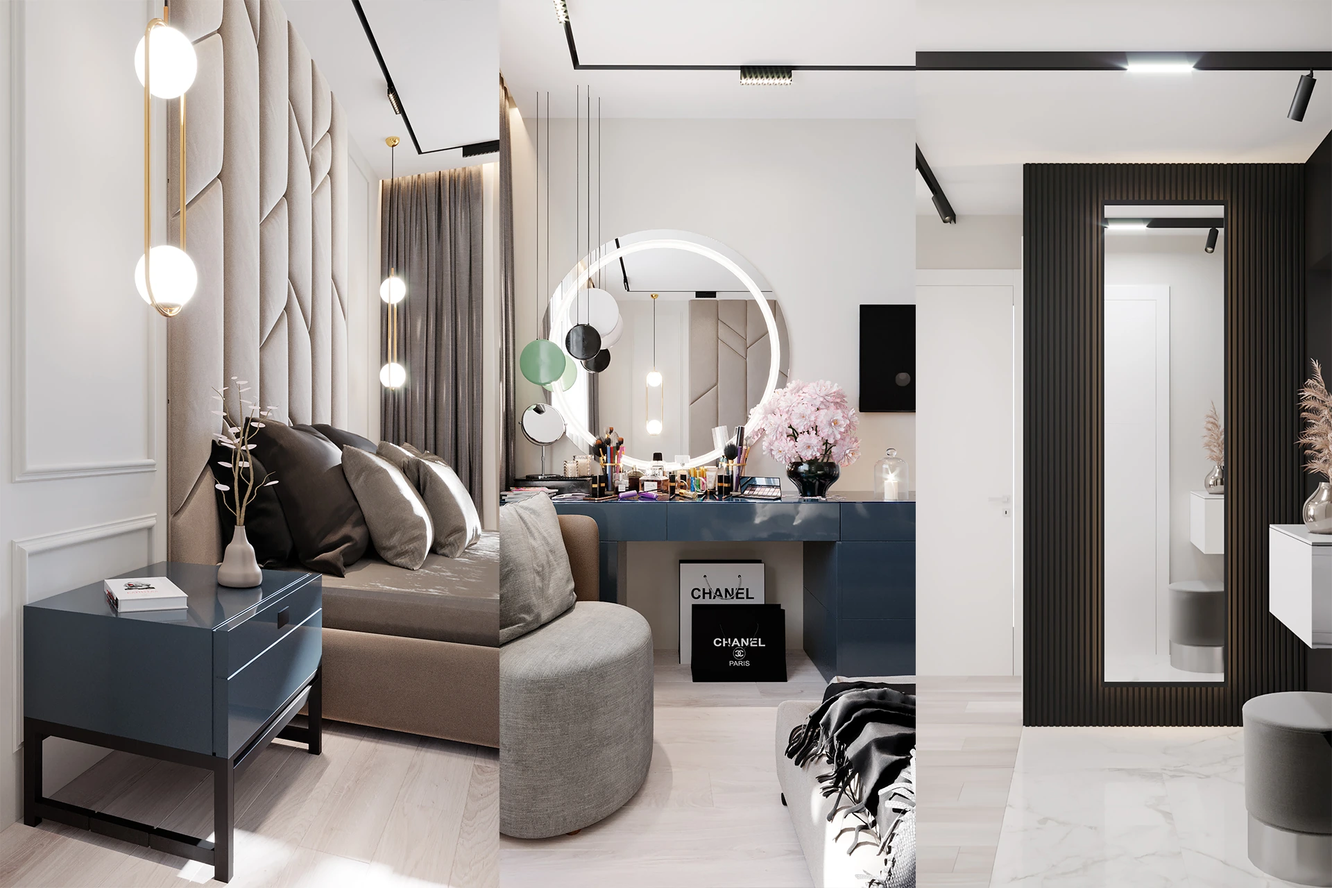 Vanity and storage
