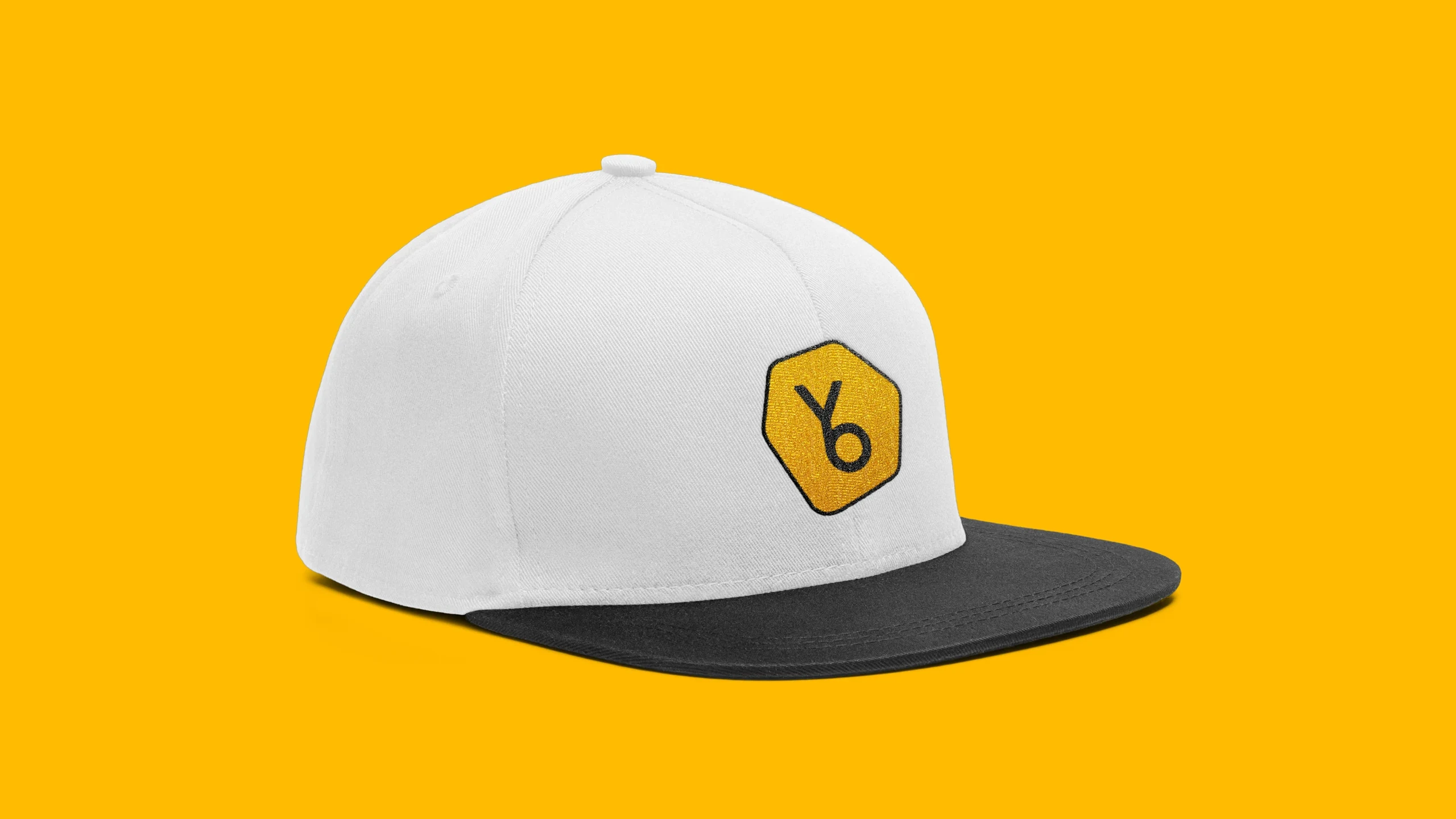 Baseball cap with the Yourbackpack brand symbol