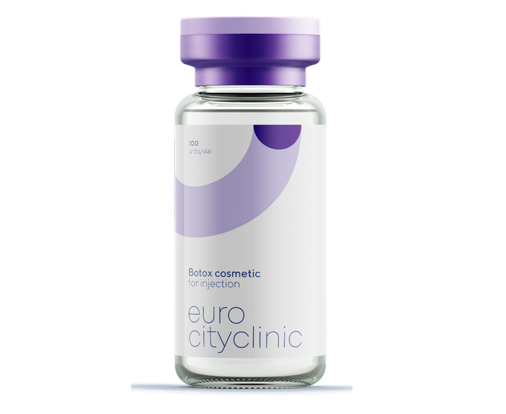 Rotating Euro cityclinic branded bottle